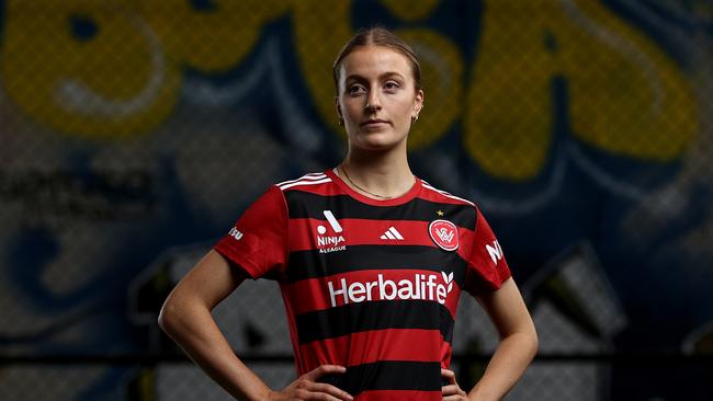 Holly Caspers is set for her third season with the Western Sydney Wanderers. (Photo by Brendon Thorne/Getty Images for A-Leagues)