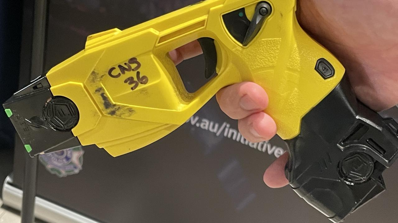 Police taser lost during stolen vehicle chase