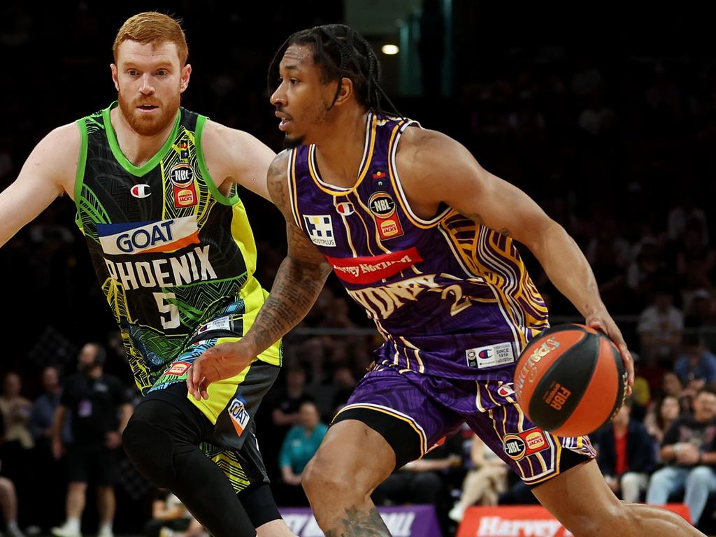 Jaylen Adams’ effort in the Kings’ comeback win over the Phoenix was as gutsy as it gets. Picture: Getty Images