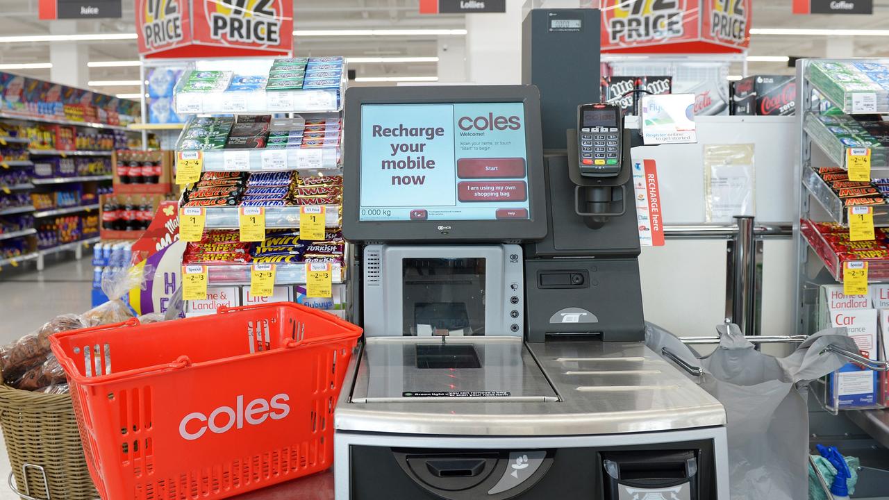 A Queensland shopper has aired his frustration over a recent checkout issue at his local Coles store. Picture: Carla Gottgens/Bloomberg via Getty Images