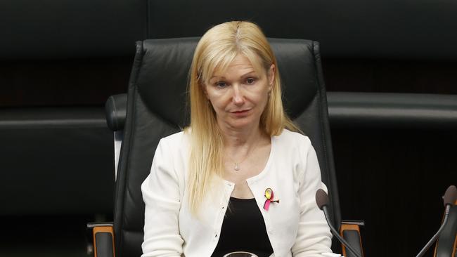 Lara Alexander independent member for Bass. Question time in the Tasmanian parliament. Picture: Nikki Davis-Jones