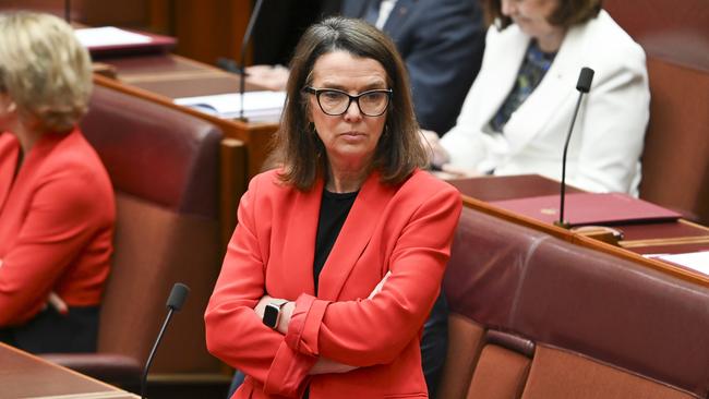 Senator Anne Ruston in the Senate at Parliament House in Canberra. Picture: Martin Ollman/NewsWire