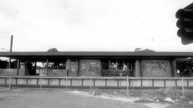 The Kananook railway station pictured in 1990.