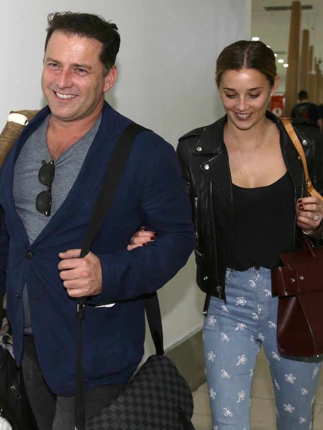 Stefanovic and Jasmine Yarbrough leave the Gold Coast after the 2018 Logies.