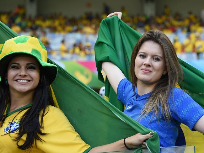 Brazil 2014 World Cup: Beautiful people watch the beautiful game ...