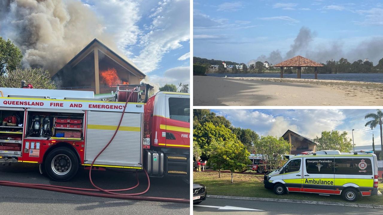 Massive blaze engulfs home on Gold Coast