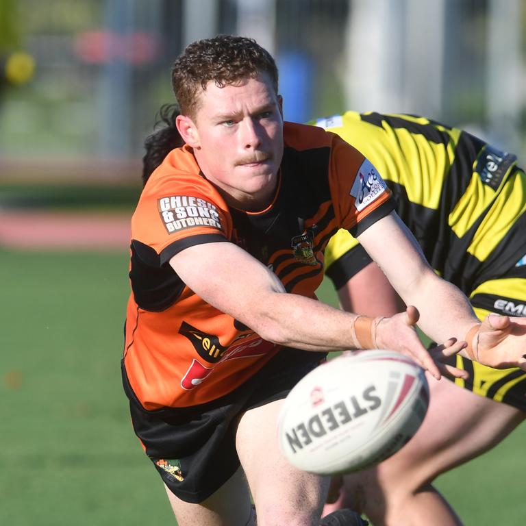 Townsville A grade Rugby League game between Centrals and Herbert River Crushers at Townsville Sports Reserve. Crushers Matthew Lawlor. Picture: Evan Morgan