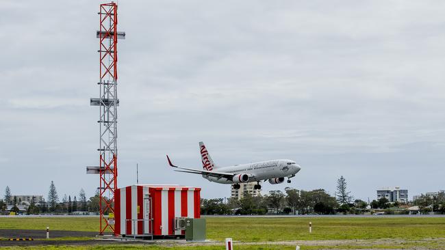 The Instrument Landing System (ILS). Picture: Jerad Williams