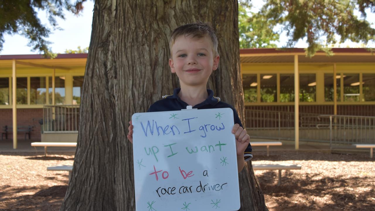 My First Year - South Wagga Public School students say what they would like to be when they grow up . Picture: Sam Turner