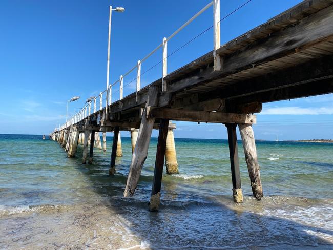 The Tumby Bay jetty has been closed since October 2022, after wild weather significantly damaged the structure.