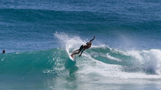 Saxon Reber finished fourth at the Tweed Coast Pro. (Photo by Cait Miers/World Surf League)