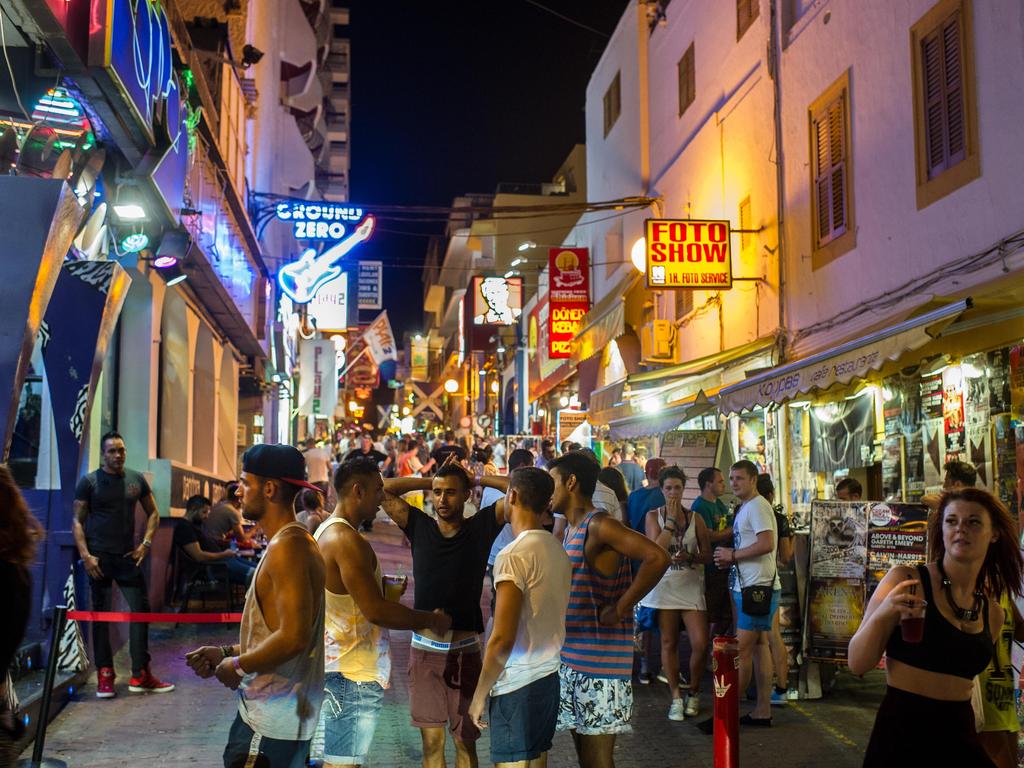 The West End district of San Antonio is especially popular with tourists at night. Picture: David Ramos/Getty Images