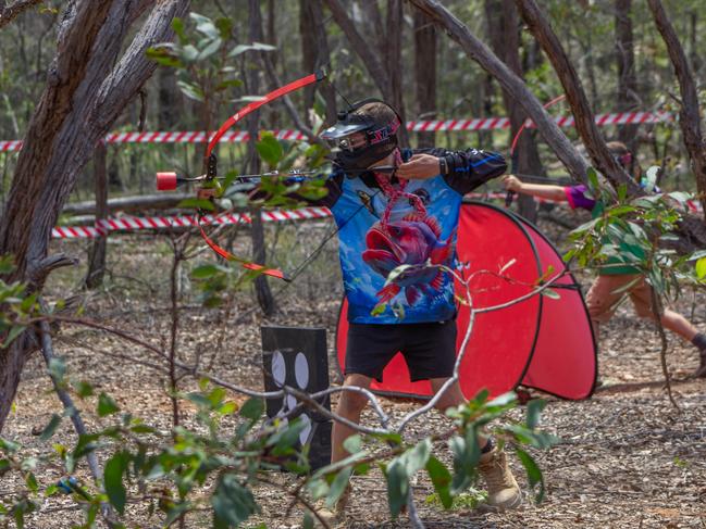 The Scouts enjoy all the fun of the Australian Jamboree in Maryborough.