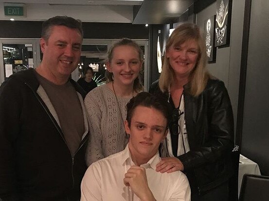 Anthony and Kristine Langford, with their children Jesse and Winona.