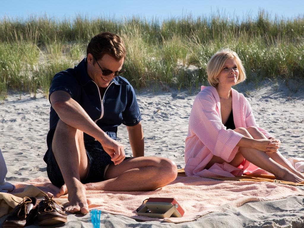 A scene from the movie Chappaquiddick which stars Jason Clarke and Kate Mara. Picture: Supplied by Transmission Films