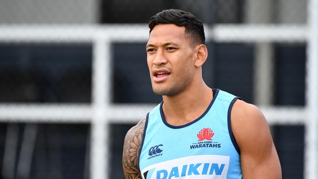 Israel Folau has been widely condemned for his controversial comments.