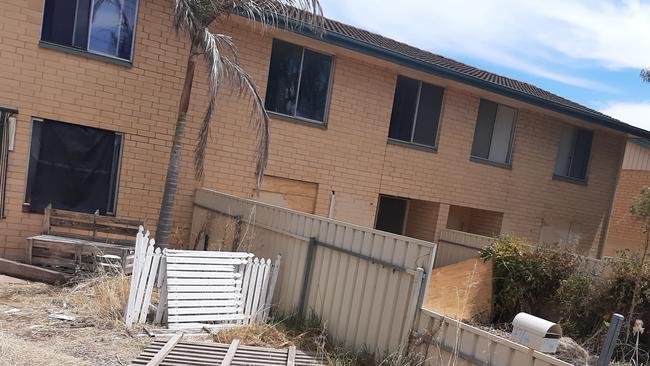 These Housing SA units at Seacombe Gardens will be demolished.