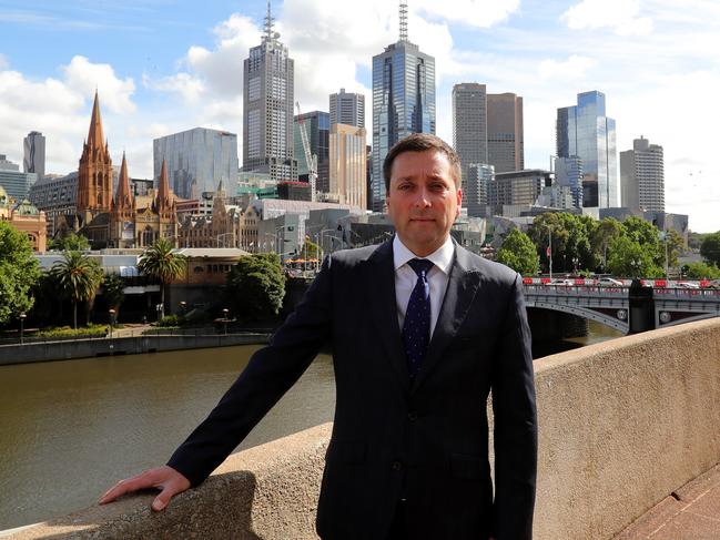 Victorian Liberal leader Matthew Guy. Picture: Stuart McEvoy