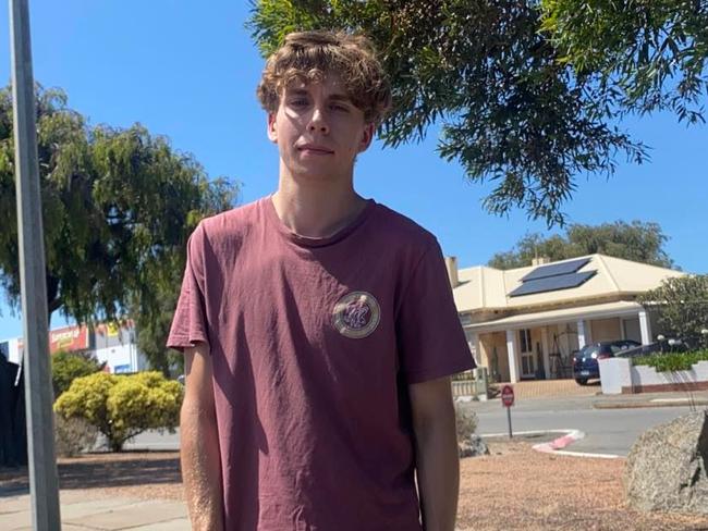 Ty Robertson didn't hesitate to act in the crucial seconds after a young boy broke free from his mother and ran into oncoming traffic. Picture: Supplied.