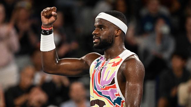 Frances Tiafoe. Picture: William West/AFP