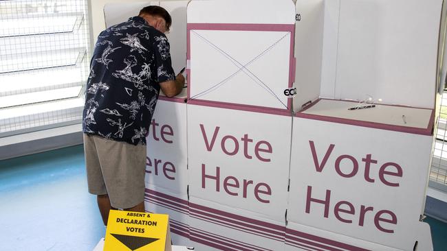 From schools to community halls, the Electoral Commission Queensland is running 26 voting booths across the region to help cater for the crowds on the day. Picture: NIGEL HALLETT