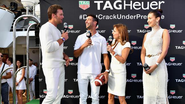 Tom Brady couldn’t bring Daniel Ricciardo into the Patriots crew. (Photo by Dan Mullan/Getty Images)