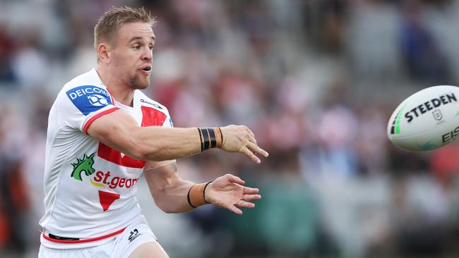 Matt Dufty is back in the Dragons’ line-up to bolster their attack. Picture: Matt King/Getty Images