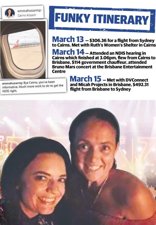 Emma Husar’s funky itinerary to see Bruno Mars.