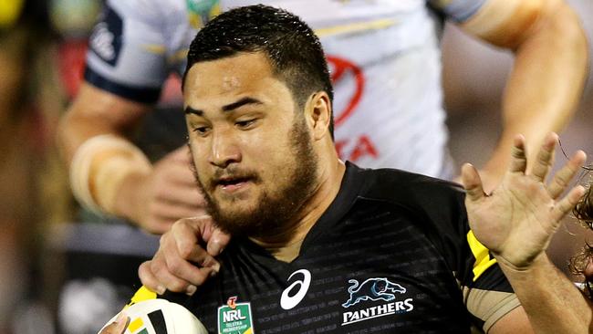 Peta Hiku in action for the Panthers. Picture: Gregg Porteous