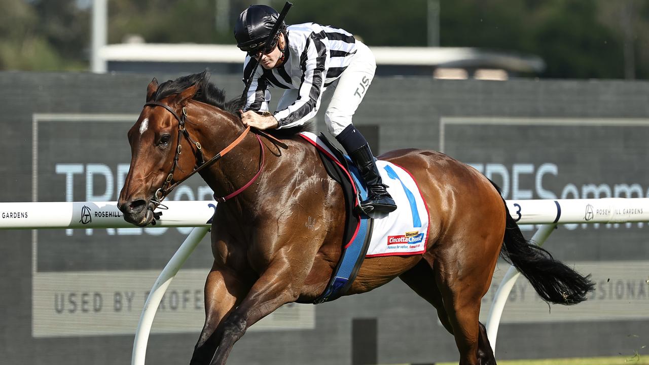 Belclare has been crunched in betting for the Group 1 Railway Stakes on Saturday. Picture: Jeremy Ng/Getty Images