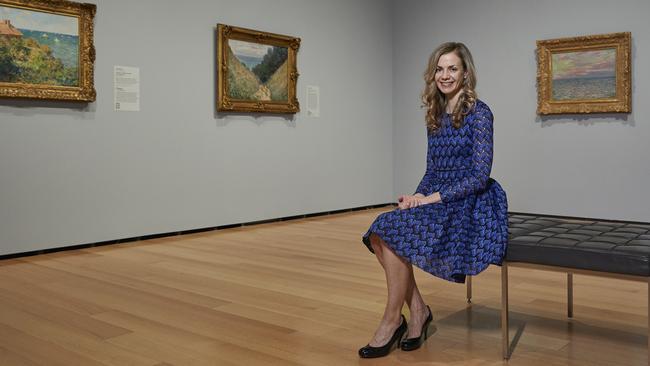 Katie Hanson, William and Ann Elfers Curator of Paintings, Museum of Fine Arts, Boston. Photo: Jonathan Hokklo.