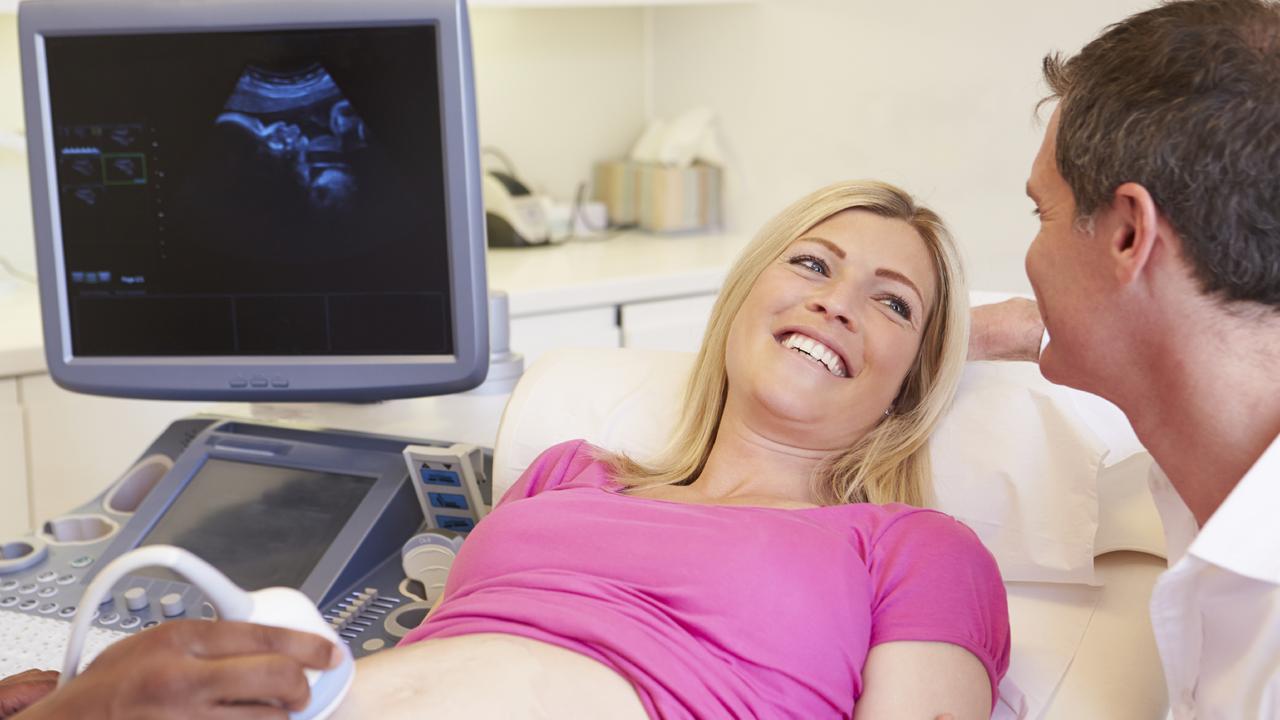 A pregnant woman has a 4D ultrasound scan. Picture: iStock