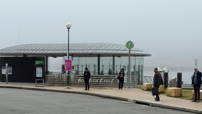 A barely recognisable ferry wharf. Picture: Supplied