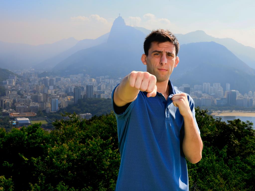 UFC flyweight No. 10 ranked contender Steve Erceg at the iconic Parque Bondinho PÃ&#131;Â£o de AÃ&#131;Â§Ã&#131;Âºcar (aka Sugar Loaf) ahead of their main event bout this Sunday, May 5 at Farmasi Arena in Rio de Janeiro, Brazil.