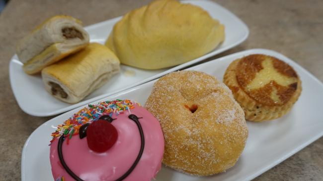 Crowd favourites at OK Pie Shop in Mount Gambier, the Limestone Coast's best bakery. Picture: Jessica Ball