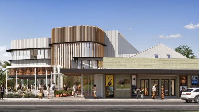 Updated artist’s impression of the redevelopment of Avoca Beach Picture Theatre.