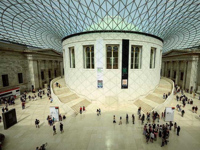 A general view of the interior of the British Museum on August 23, 2023 in London, Photo by Leon Neal/Getty Images