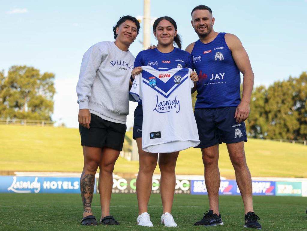 Tatiana Finau. Picture: Canterbury-Bankstown Bulldogs