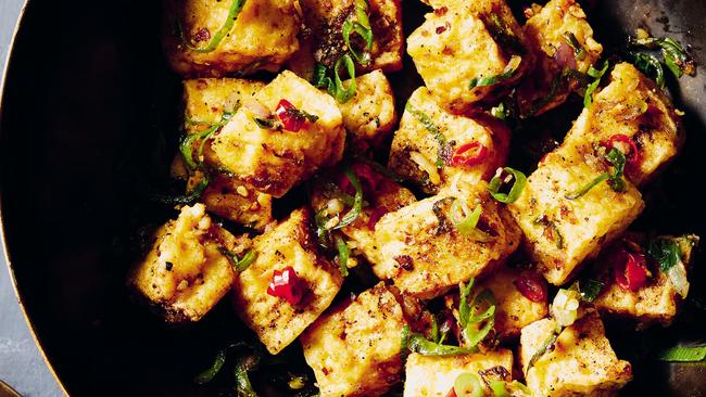 Five spice salt and pepper tofu.