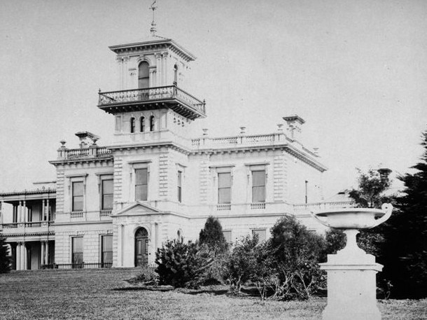 Flemington House in 1866.