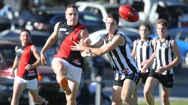 Morphett Vale veteran Michael Zaluski this week breaks the club record for most A-grade games. Picture: Stephen Laffer