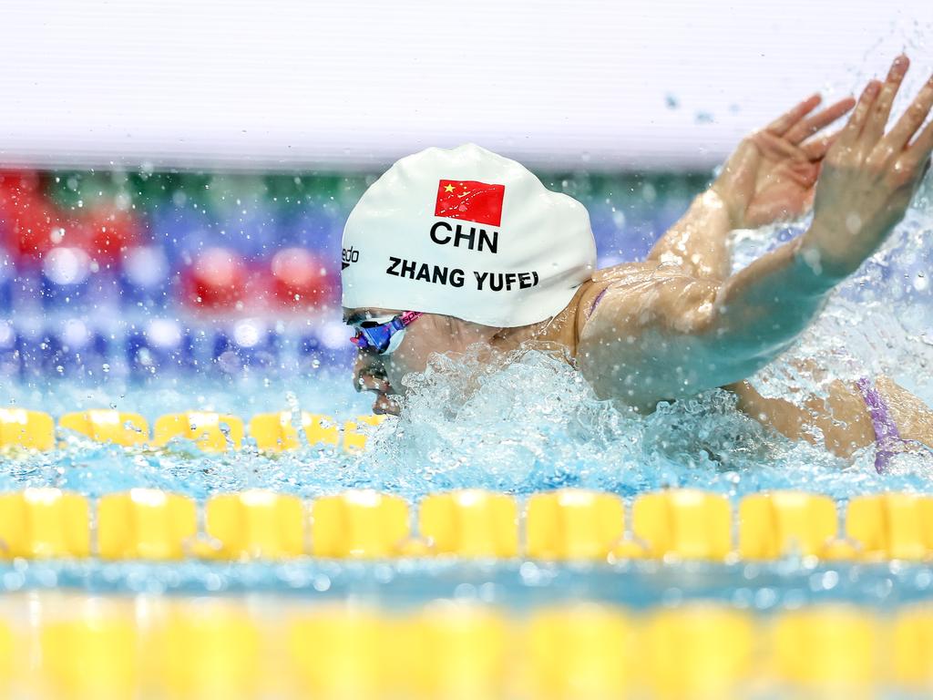 This story does not suggest Yufei Zhang has tested positive. Picture: David Balogh/Getty Images