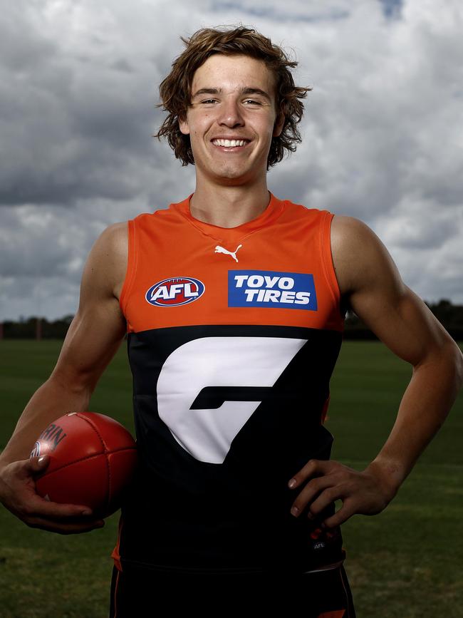 No. 1 Draft pick Aaron Cadman. Picture: Phil Hillyard