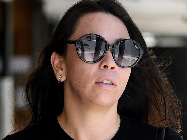 SYDNEY, AUSTRALIA - NCA NewsWire Photos NOVEMBER, 26, 2020: Jennyfer Stephanie Garcia leaves the Downing Centre Court in Sydney. Picture: NCA NewsWire/Joel Carrett