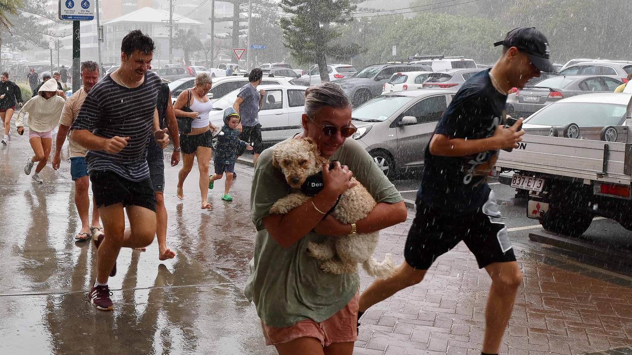 Cyclone Alfred in pictures: NSW prepares as natural disaster looms