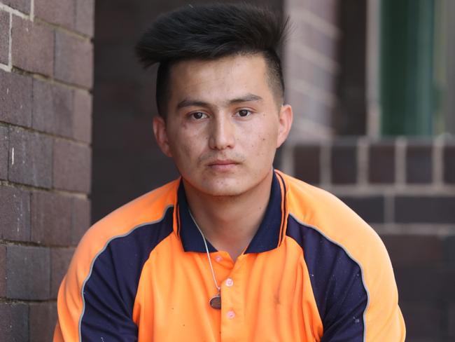 Abas Nazour witnessed a car crash outside Hurstville Public School where a boy died.