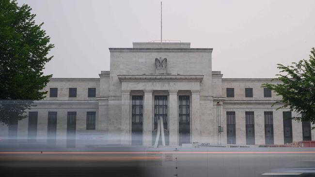 (FILES) The US Federal Reserve in Washington, DC, on June 8, 2023. The US Federal Reserve will likely need to keep interest rates higher for longer in order to firmly bring down inflation, a senior Fed official said October 2, 2023. The Fed has raised its key lending rate 11 times since March 2022, lifting rates to a 22-year high as it looks to bring inflation down to its long-term target of two percent. (Photo by Mandel NGAN / AFP)