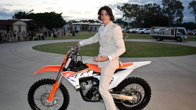 Deegan Mancinelli. Photographs from the Gilroy Santa Maria College Formal 2022 in Ingham on Friday night. Picture: Cameron Bates