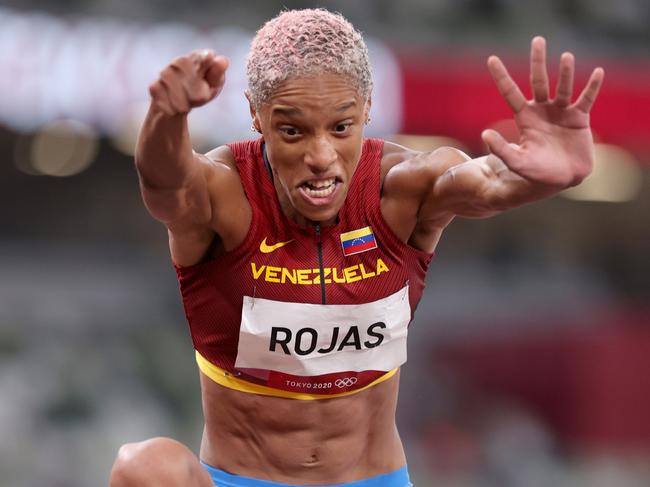 Yulimar Rojas showed the world how high you can rise. Picture: Getty Images