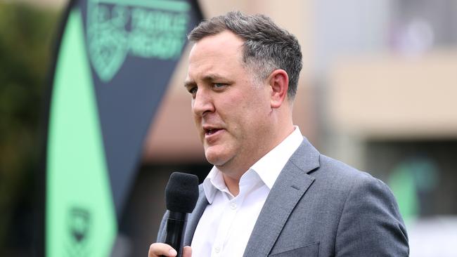 QRL CEO Rohan Sawyer has backed calls for a rookie draft system in the NRL. Picture: Tara Croser